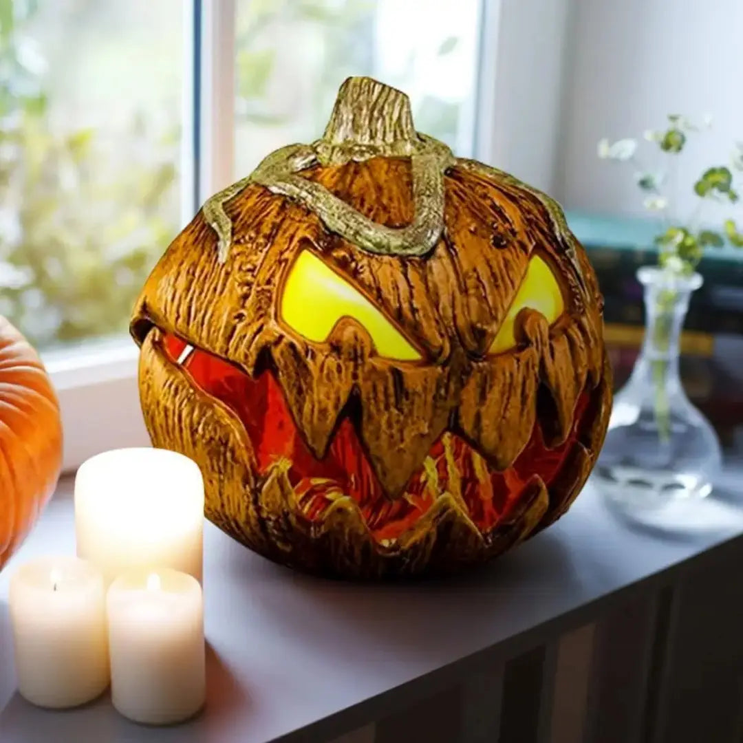 Halloween Pumpkin Animatronic Rise and Fall Decoration