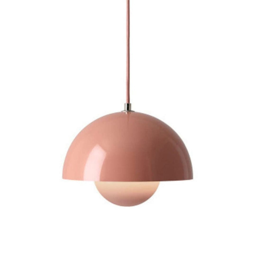 AuroraGlo LED Pendant Lamp - Modern Flower-Pot Style Hanging Light for Cozy Interiors