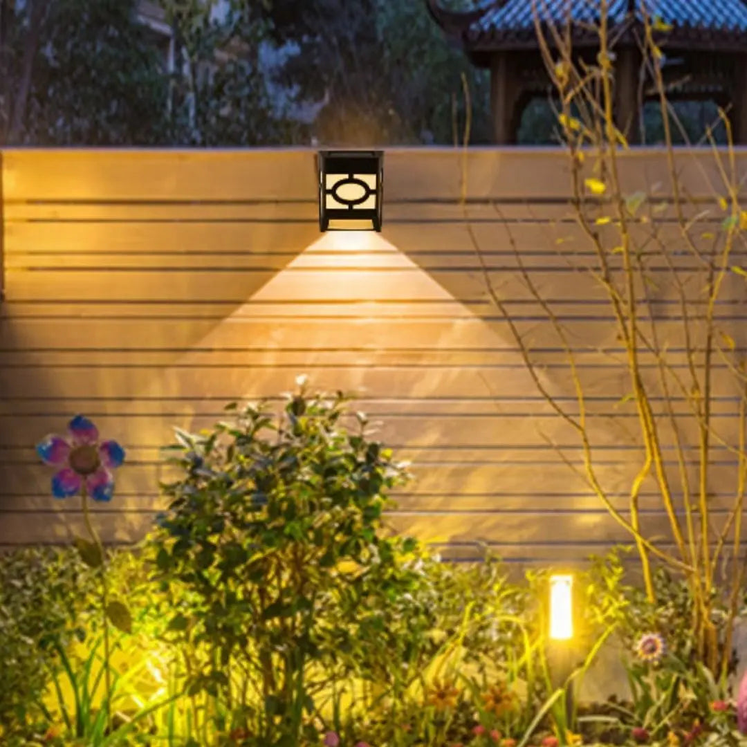 Soliva Solar Fence Lights - Outdoor Wall and Pathway Lights