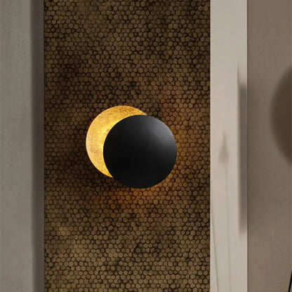 Living Room Modern Wall Lamp - Solar Eclipse Design Wall Lights