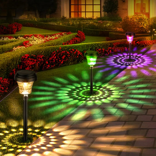 UshineGlow Solar Garden Lights - Waterproof Stake Lights