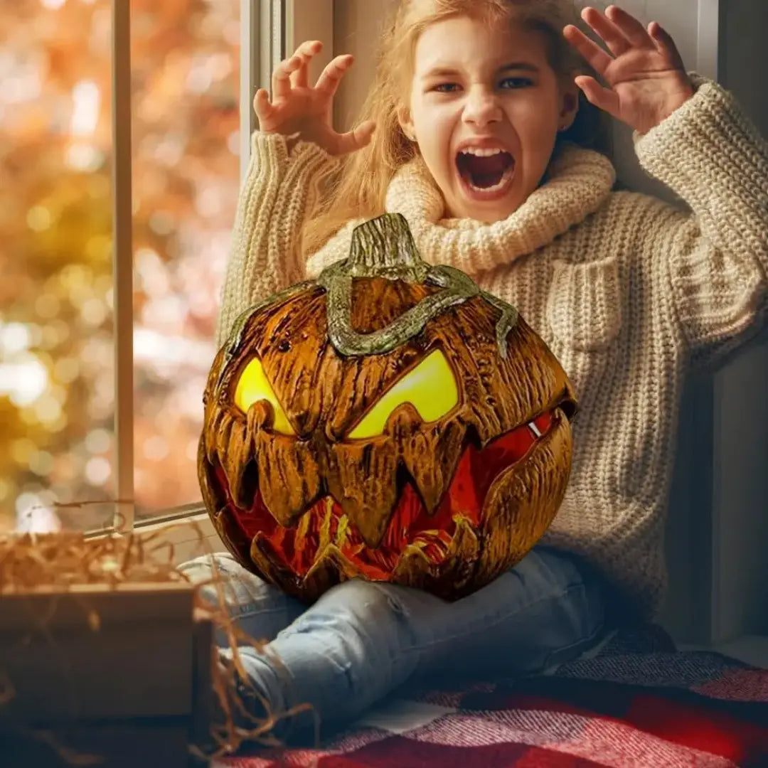 Halloween Pumpkin Animatronic Rise and Fall Decoration