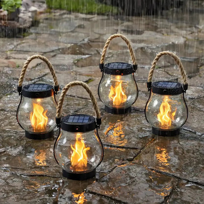 Solar Lantern Outdoor Lights