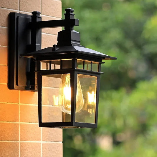 Outdoor Wall Lantern - Waterproof Wall Lantern Lights for Front Door, Garden and Porch
