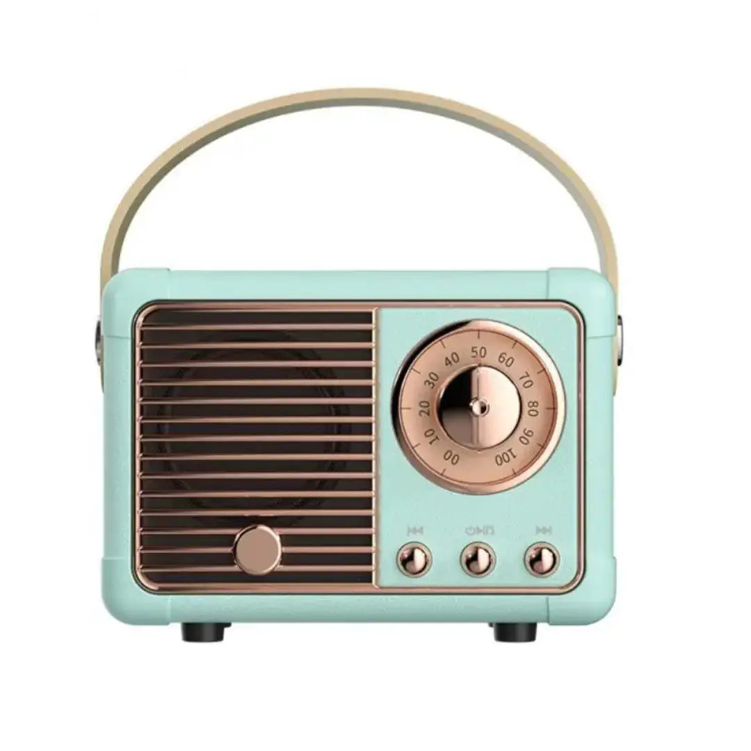 Timeless Retro Radio Bluetooth Speaker - Vintage Radio Design with Modern Tech