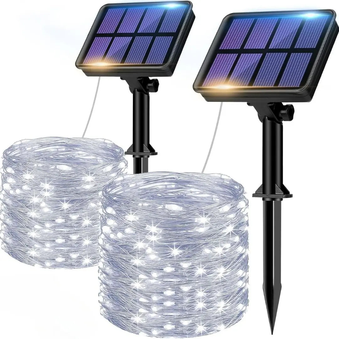 HalloweenGlow Solar String Lights - Fairy Lights for Outdoor Decorations