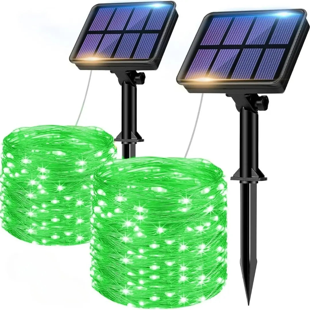 HalloweenGlow Solar String Lights - Fairy Lights for Outdoor Decorations