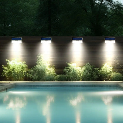 Solarex Motion Sensor Lights - 318 LED Super Bright Outdoor Wall Lights