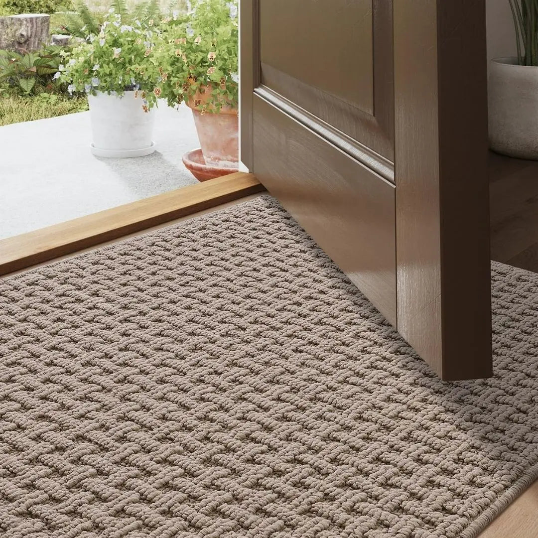 Brivio Dirt Trapper Indoor Door Mat - Non-Slip Absorbent Entrance Rug