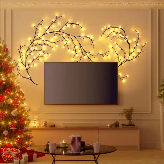 Bendable Willow Vine Tree Light - Decorative LED Branches for Home and Festive Decor