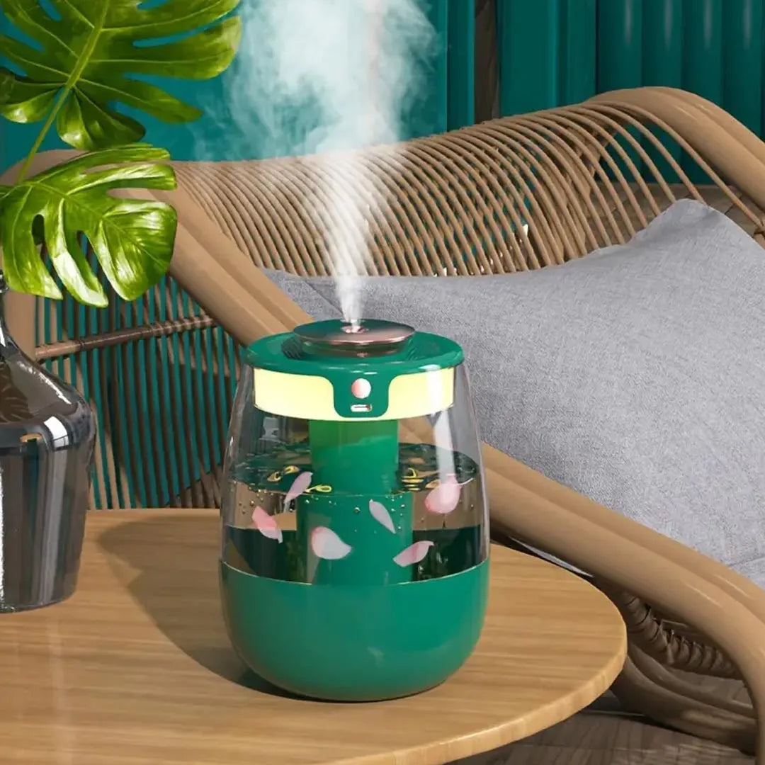 Silent USB Dual Nozzle Aromatherapy Diffuser