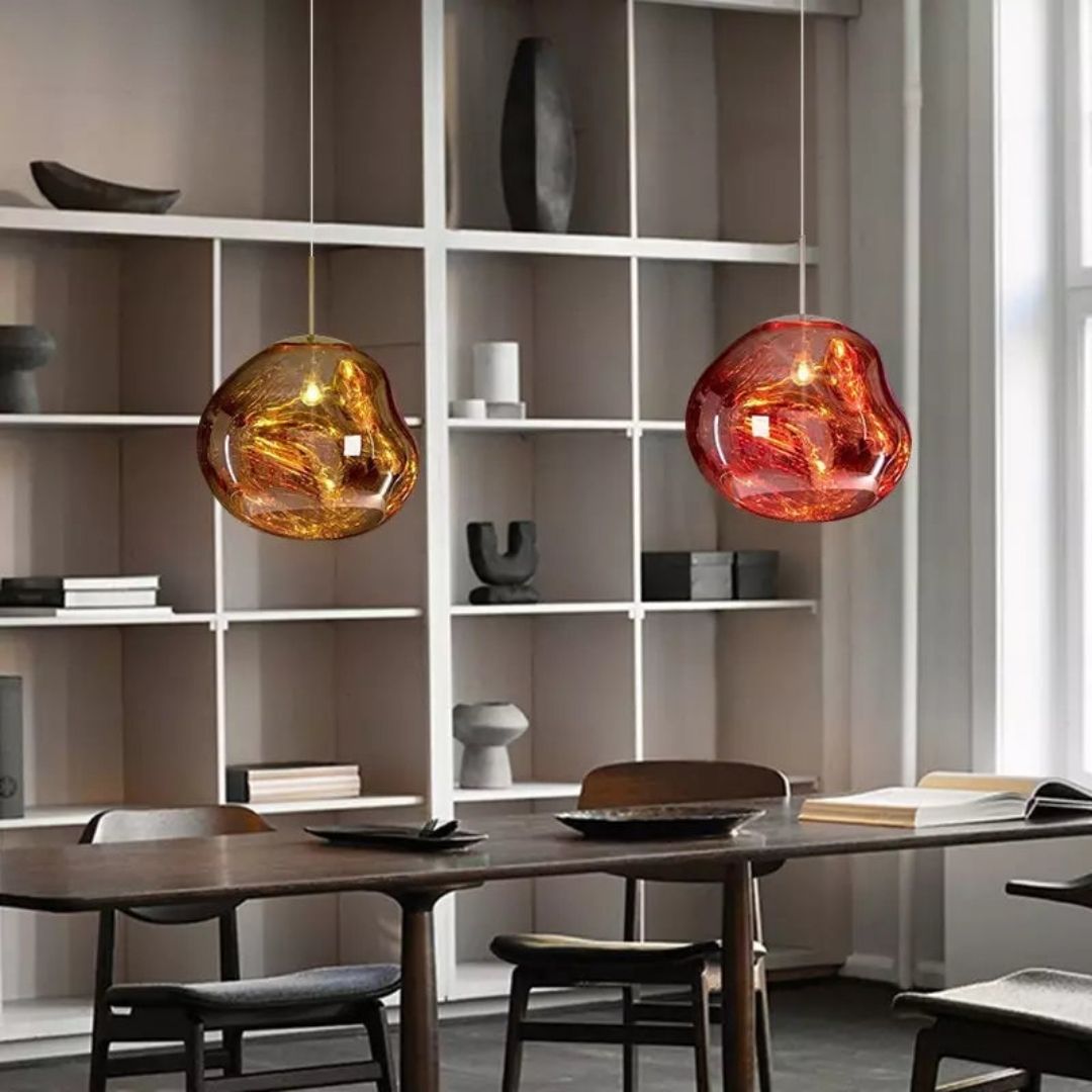 Lava Lamp Pendant Light - Modern Hanging Ceiling Fixture