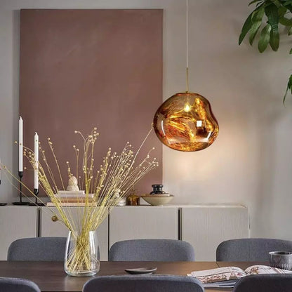 Lava Lamp Pendant Light - Modern Hanging Ceiling Fixture