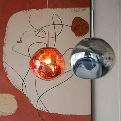 Lava Lamp Pendant Light - Modern Hanging Ceiling Fixture