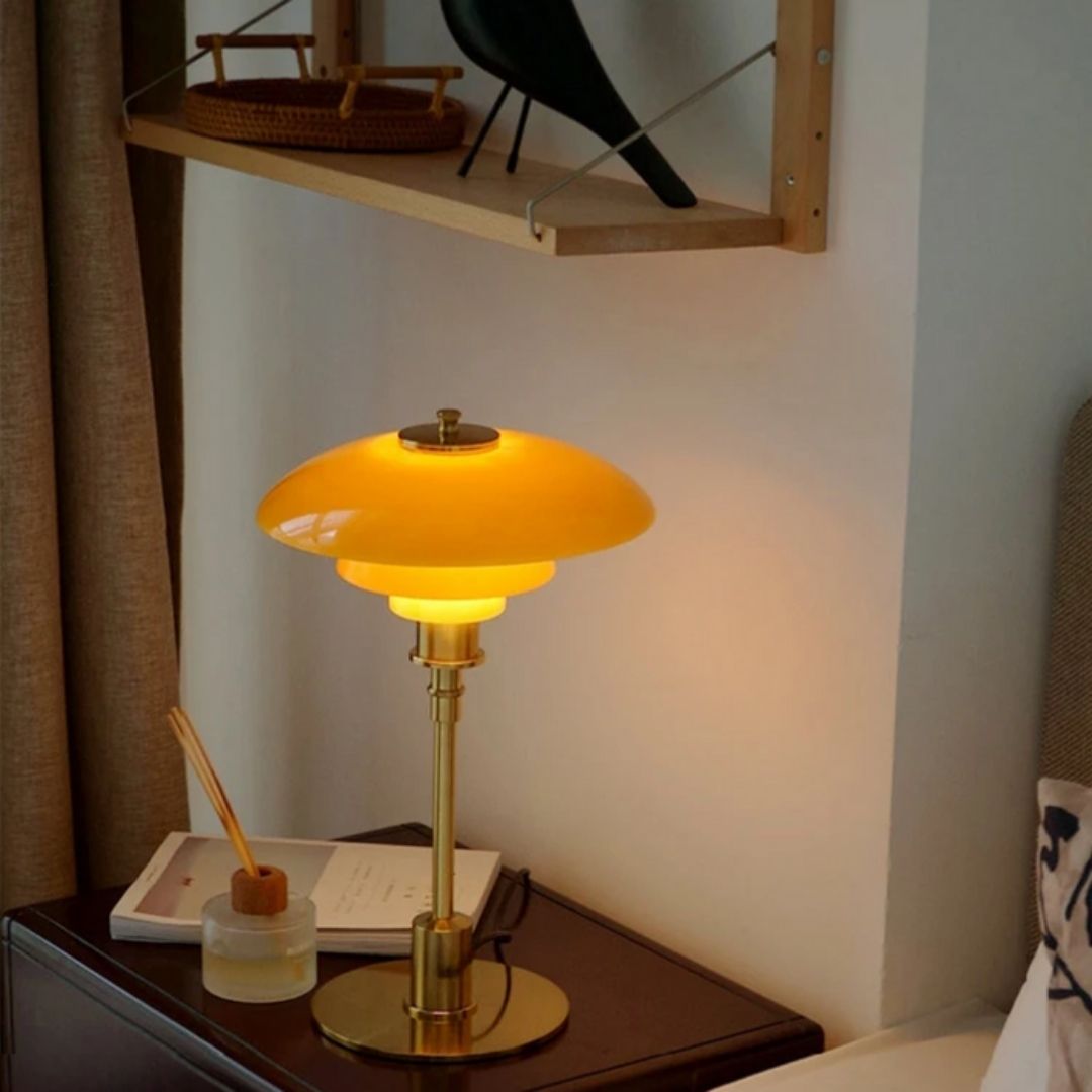 Danish Designer Table Lamp - Scandinavian LED Accent Light