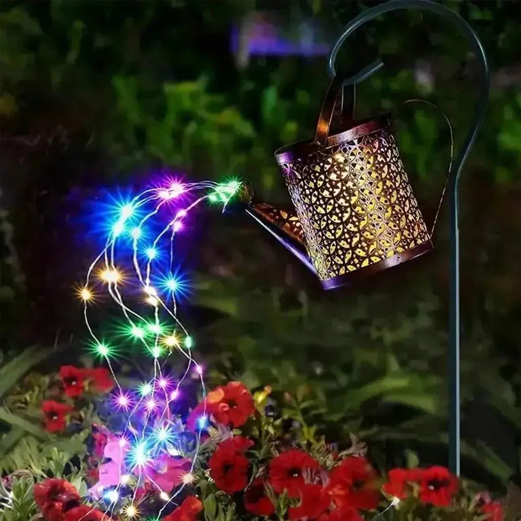 Solar Watering Can Lantern – Lighting Outdoor Lights for Garden