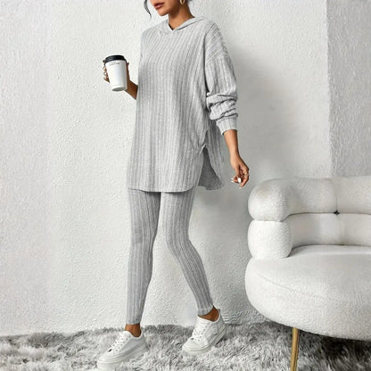 Camden Ribbed Knit Lounge Set