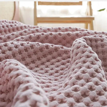 Soft 100% Cotton Bed Blanket