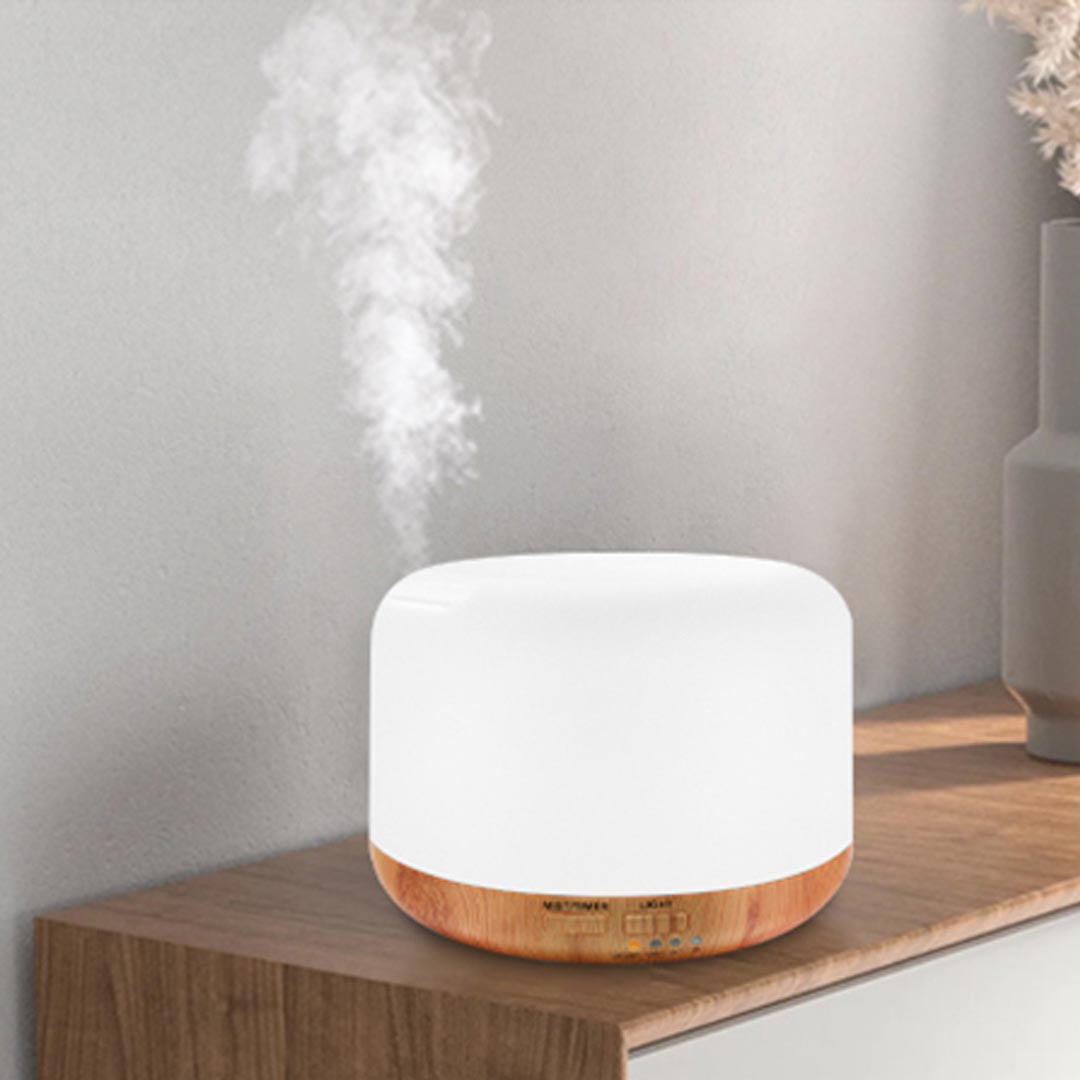 300ML Essential Oil Diffuser with Remote, LED Lights & Auto Shut-Off