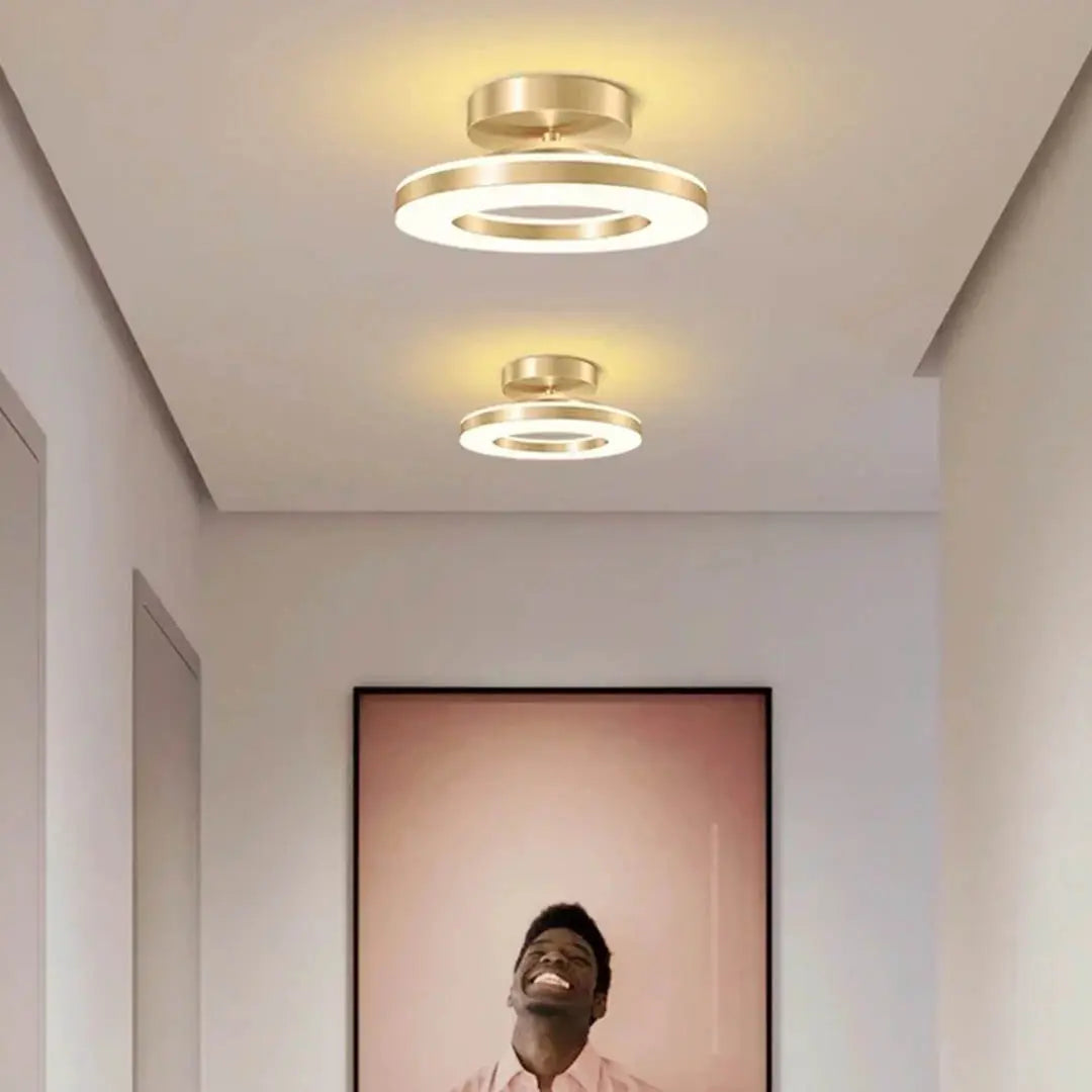 LED Ceiling Light - Modern Round Acrylic Ceiling Light for Hallways and Corridors