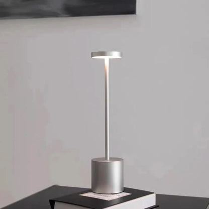 Oslo LED Table Lamp - Modern Rechargeable Light with Vertical Rod Design