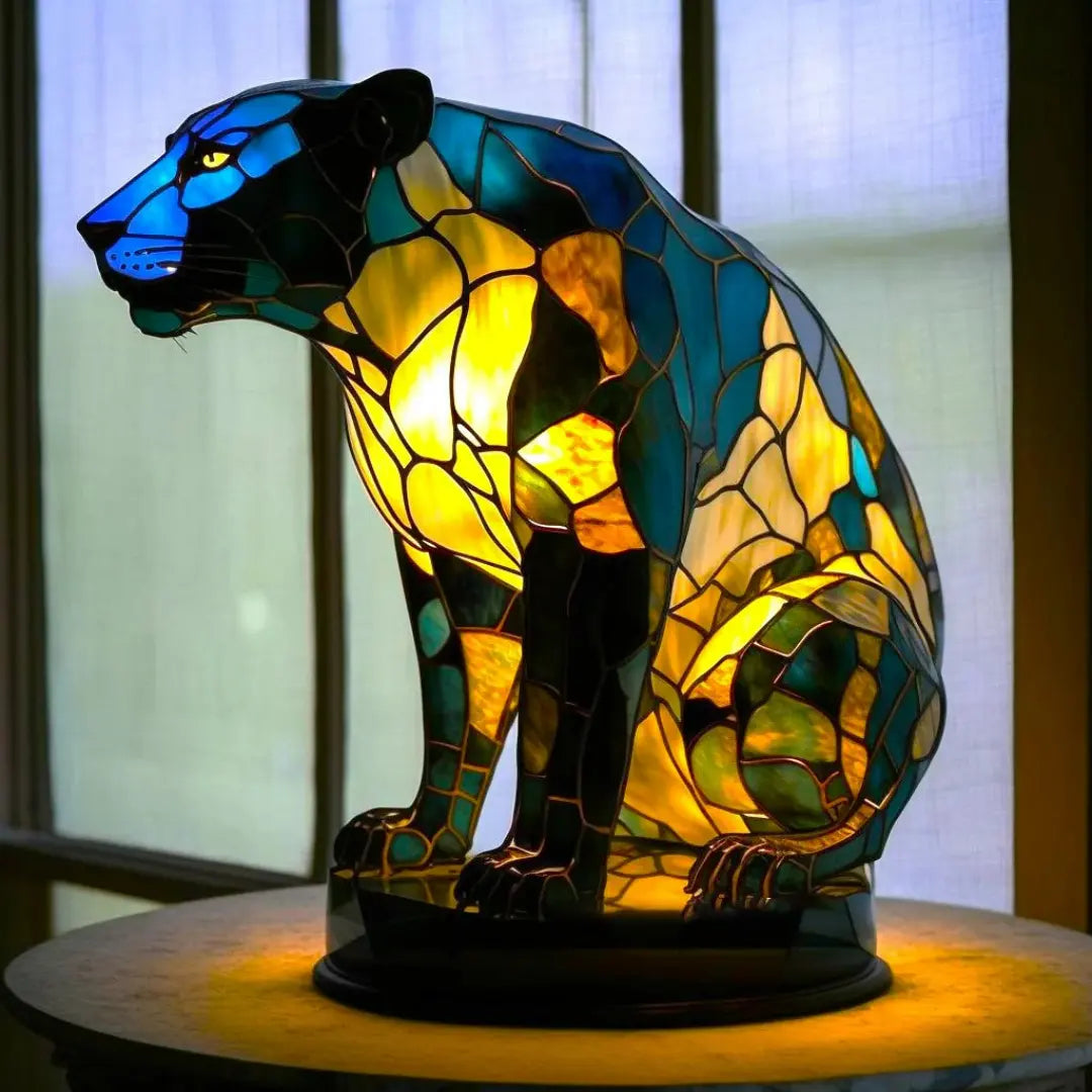 Modern Art-Inspired Ambient Lamp - Sculptural Statement Lighting with Bold Artistic Flair