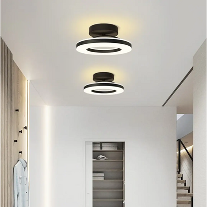 LED Ceiling Light - Modern Round Acrylic Ceiling Light for Hallways and Corridors