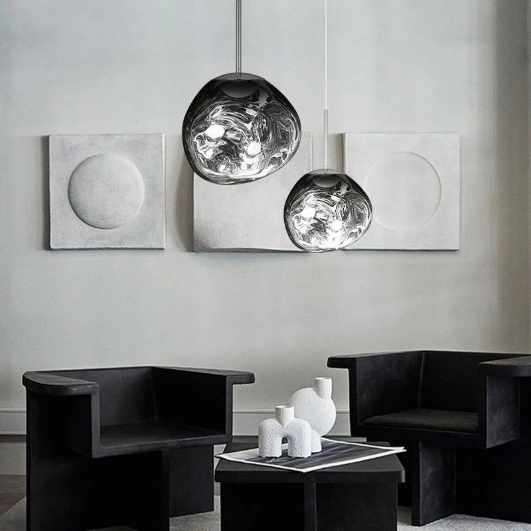 Lava Lamp Pendant Light - Modern Hanging Ceiling Fixture