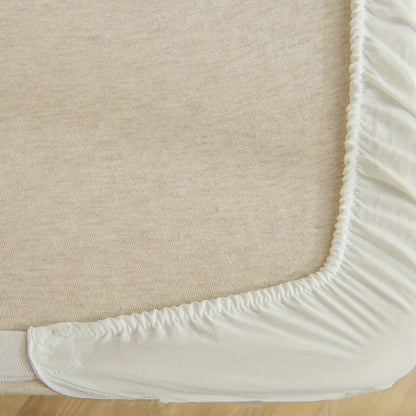 Adjustable Ruffled Bed Skirt - Elastic Wrap Around Bed Cover