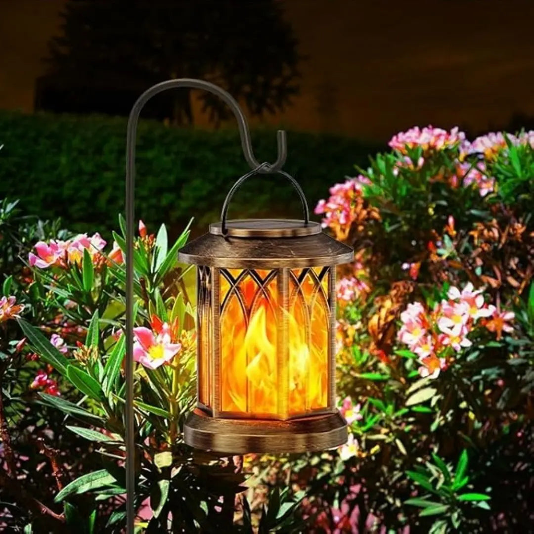 Oriva Solar Fence Lights - Outdoor Waterproof Decorative Wall Lamps