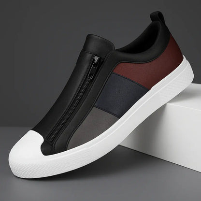 Claude Monet Leather Sneakers