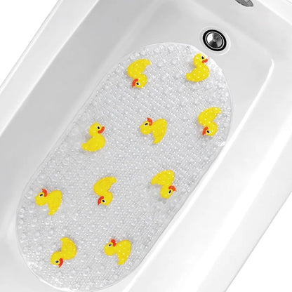 Child Friendly Duck Bath Mat - Slip Resistant & Safe for Kids
