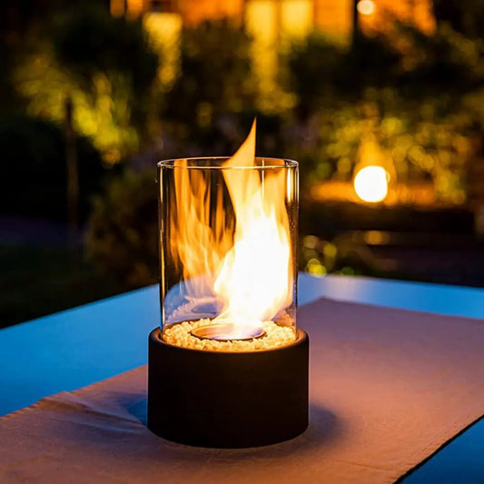 Everlasting Flame Oil Lamp - Elegant Vintage Glow for Any Space
