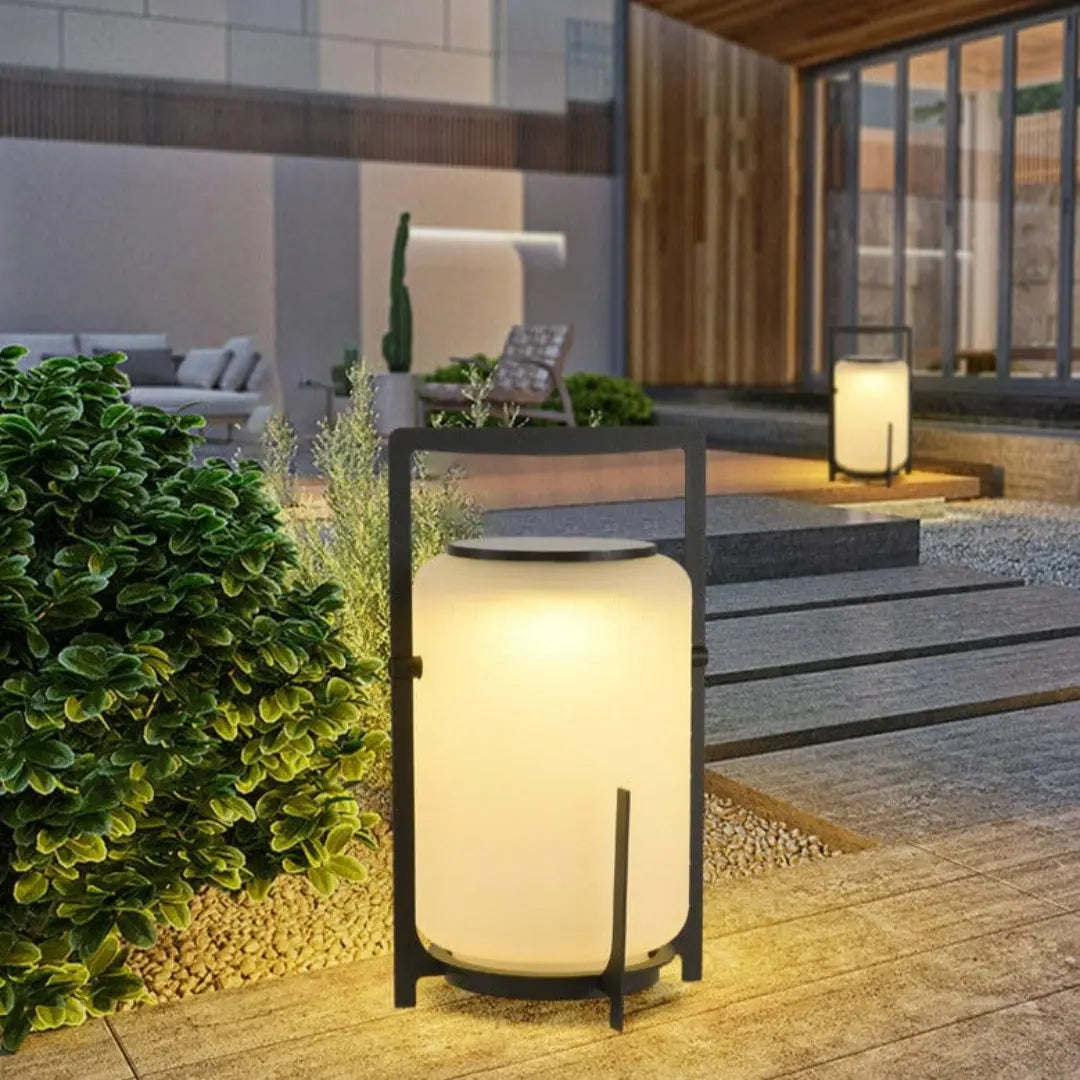 Modern Solar Powered Terrace Lamp