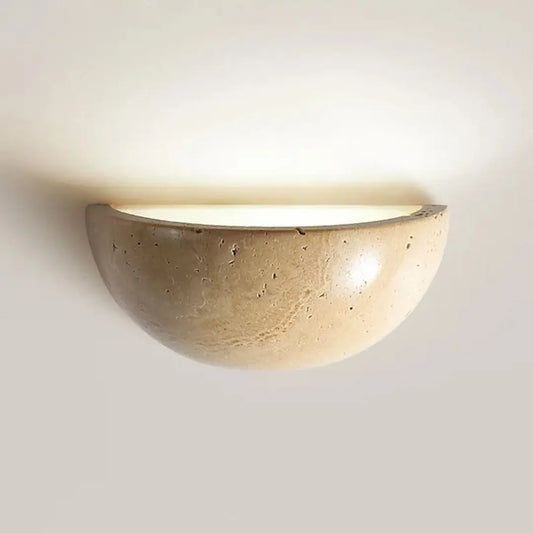 LED Stone Wall Light - Elegant Organic Design