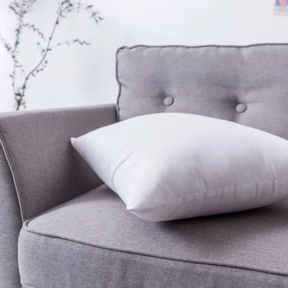 Set of 2 Cushion Inserts – Hollowfibre Inner Pads for Cushion Covers