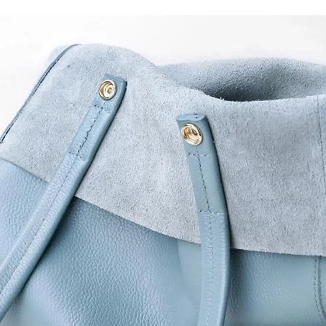 Classic Structured Leather Tote Bag