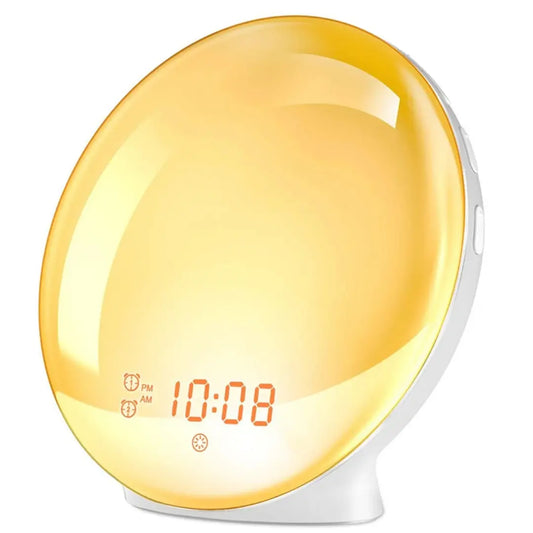 Wake Up Light Alarm Clock with Sunrise and Sunset Simulation