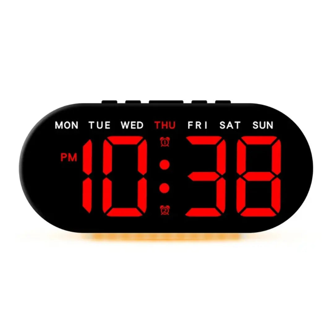 Multifunctional Silent Digital Bedside Alarm Clock