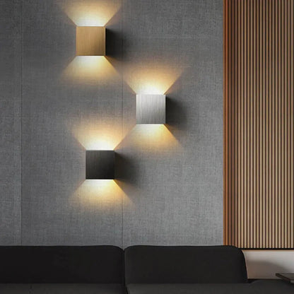 Modern Up and Down Lights - Minimalist Wall Light Indoor