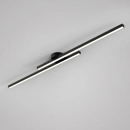 LED Ceiling Light - Modern Black Linear Ceiling Light