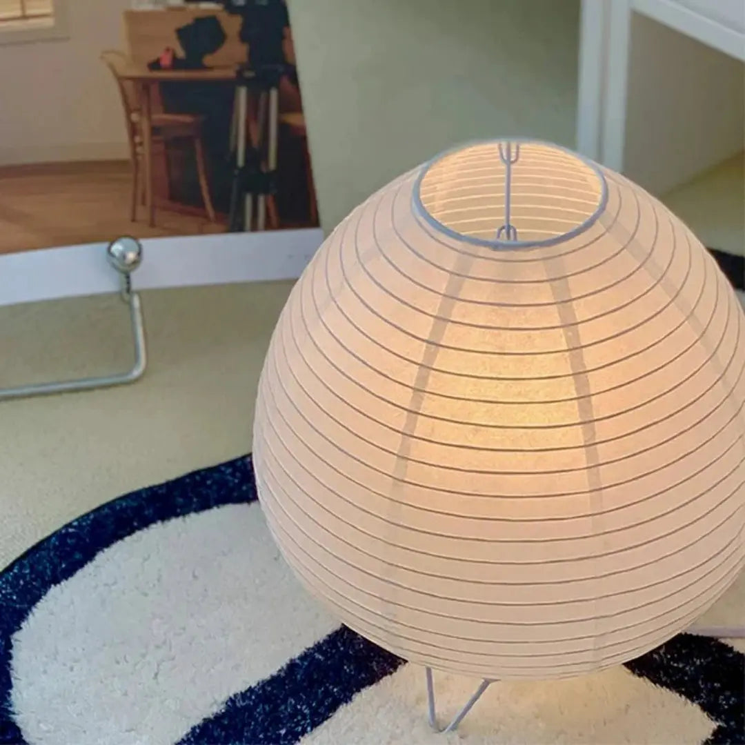 Wabi Sabi LED Table Lamp - Minimalist Japanese-Inspired Ambient Light for Calm Interiors