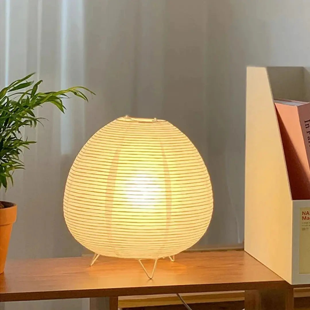 Wabi Sabi LED Table Lamp - Minimalist Japanese-Inspired Ambient Light for Calm Interiors
