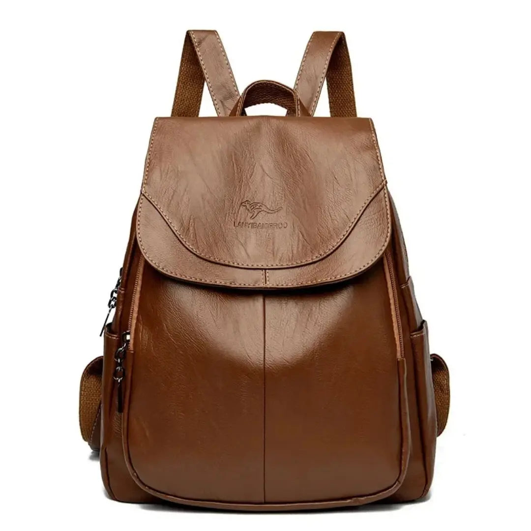 Velmora – Genuine Leather Backpack for Women